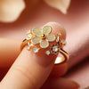 Exotic Blossom Zirconia Ring