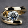 Classic Bypass Diamond Ring