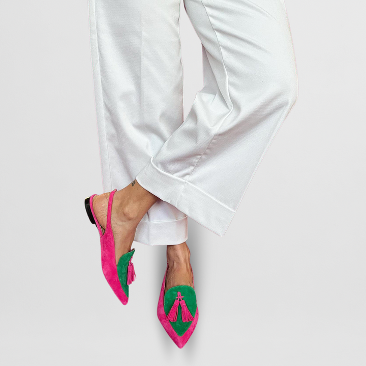Fiona™ | Pointed and Colorful Loafers