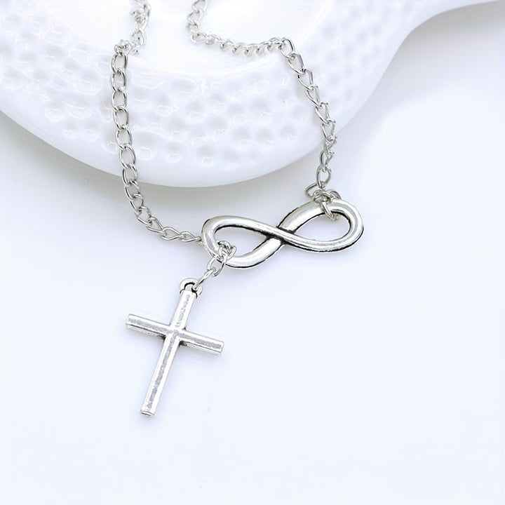 Eternal Cross Pendant Necklace