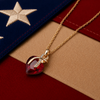 the patriotic witness necklace