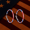 the liberty flame earrings