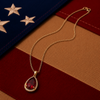 the blue honor necklace