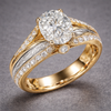 Graceful Vintage Diamond Ring