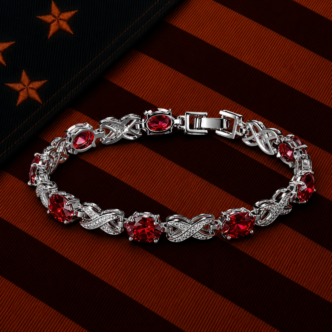 the red legacy bracelet