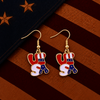 the red devotion earrings