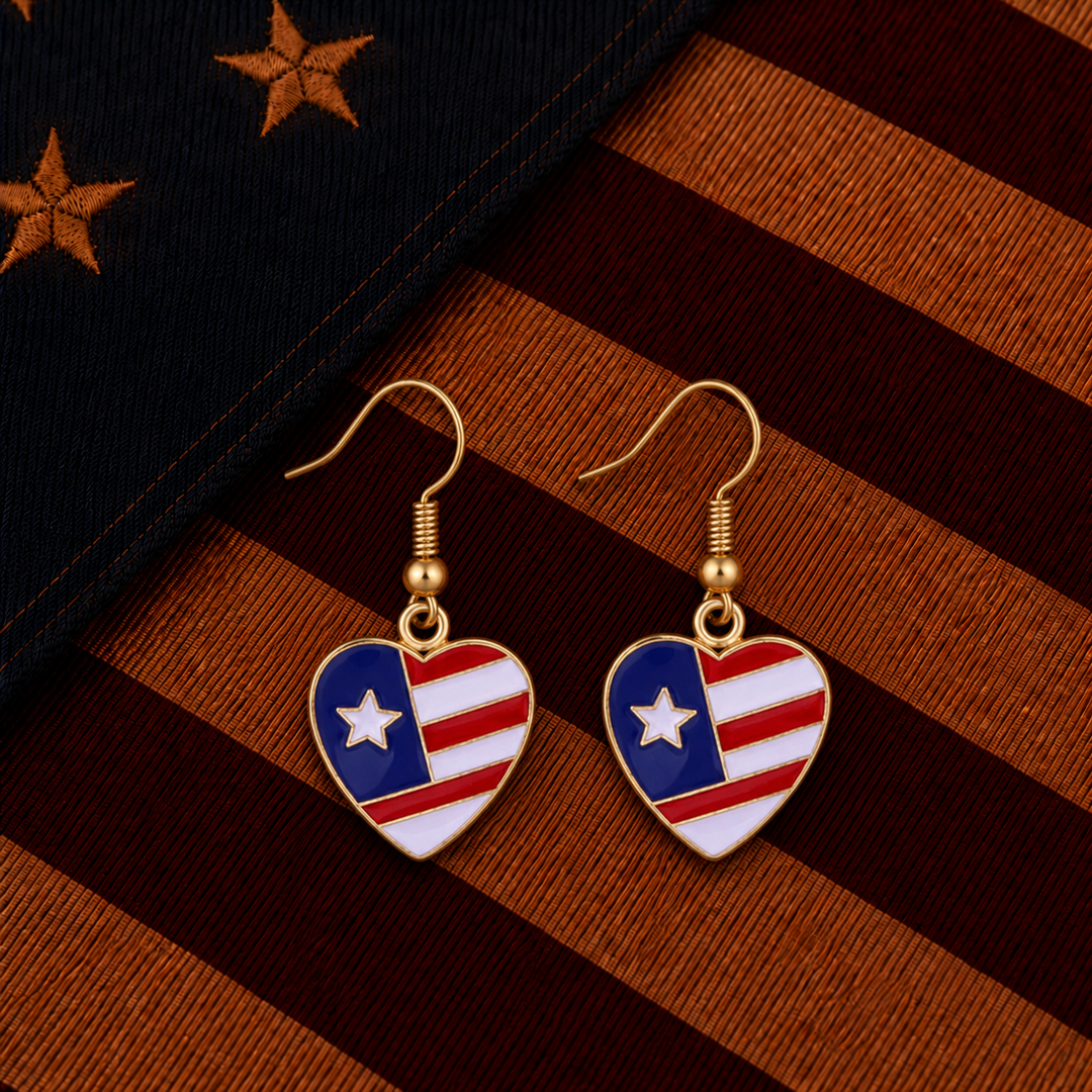 the red stripes studs