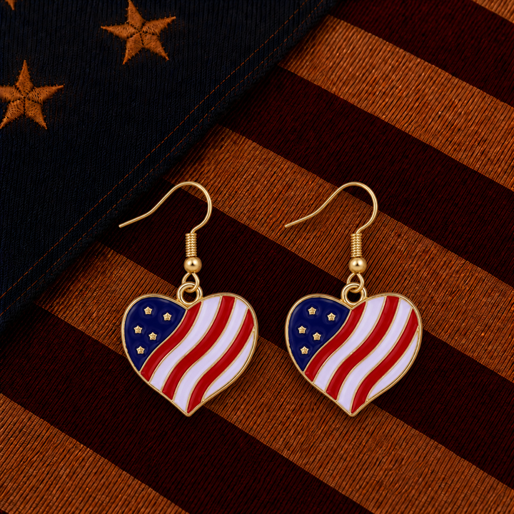 the liberty bell earrings