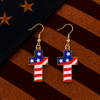 the patriotic flame studs