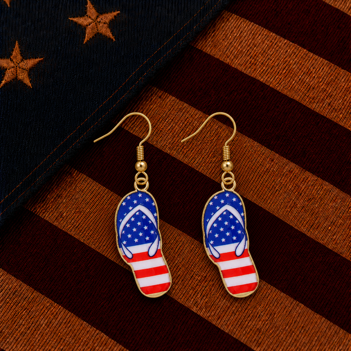 the blue believer earrings