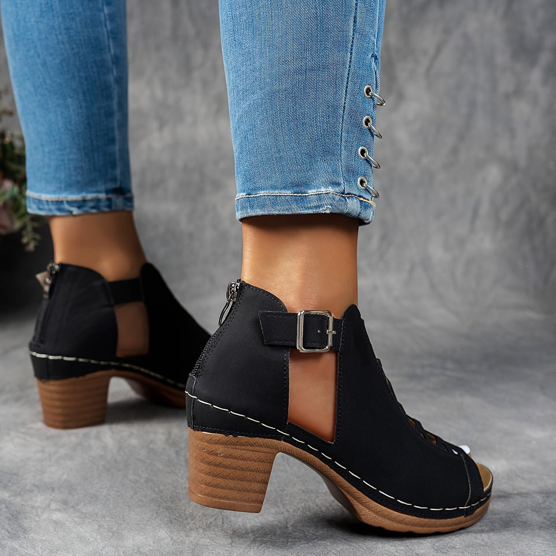 Nessa™ Heeled Sandals in Lattice