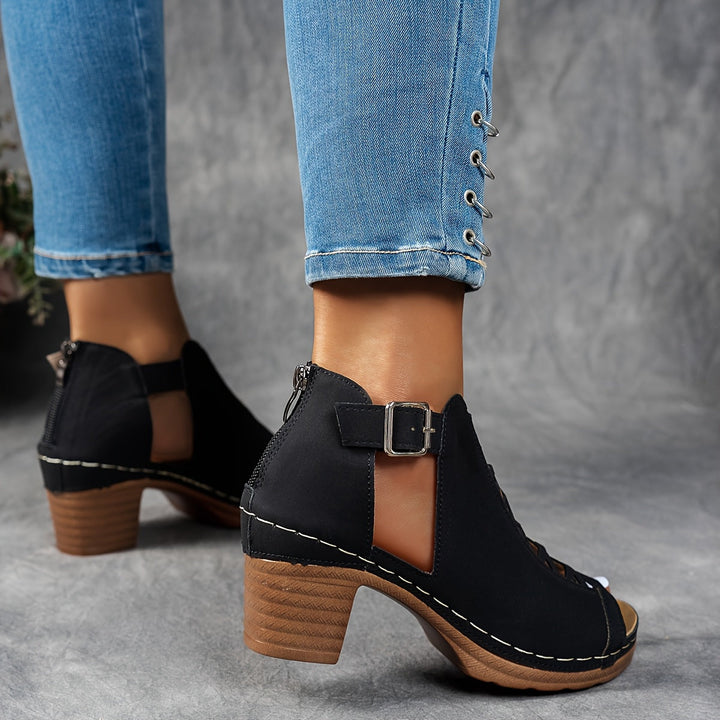 Nessa™ Heeled Sandals in Lattice