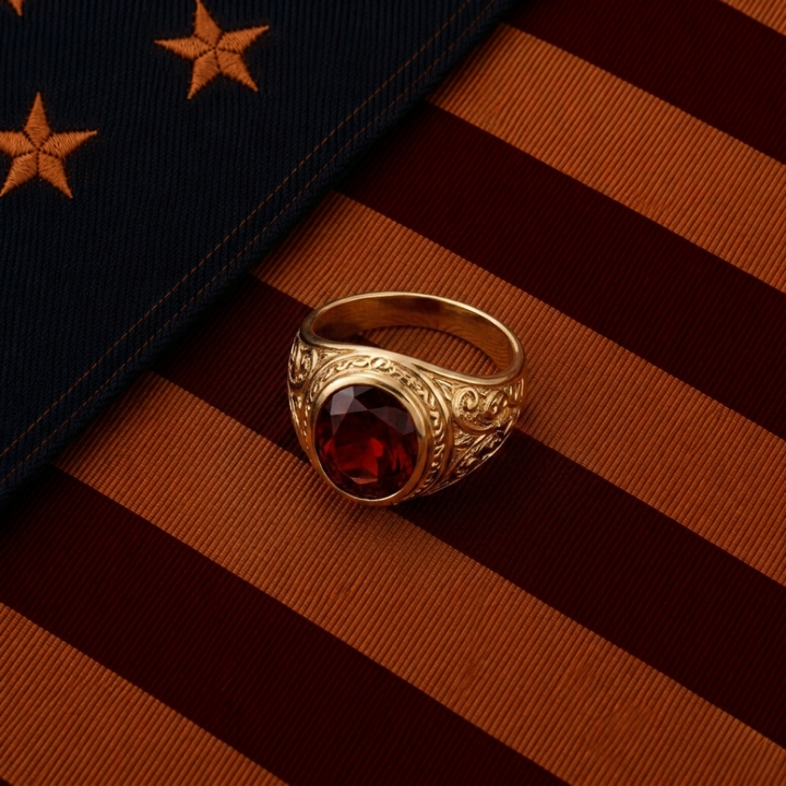 the red conviction earrings