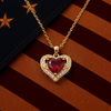the red remembrance necklace