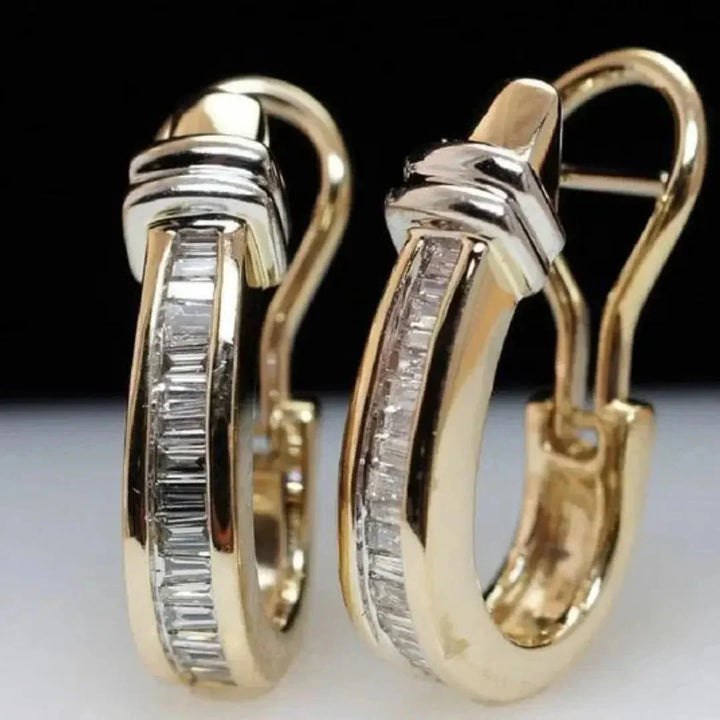 Vintage diamod earrings
