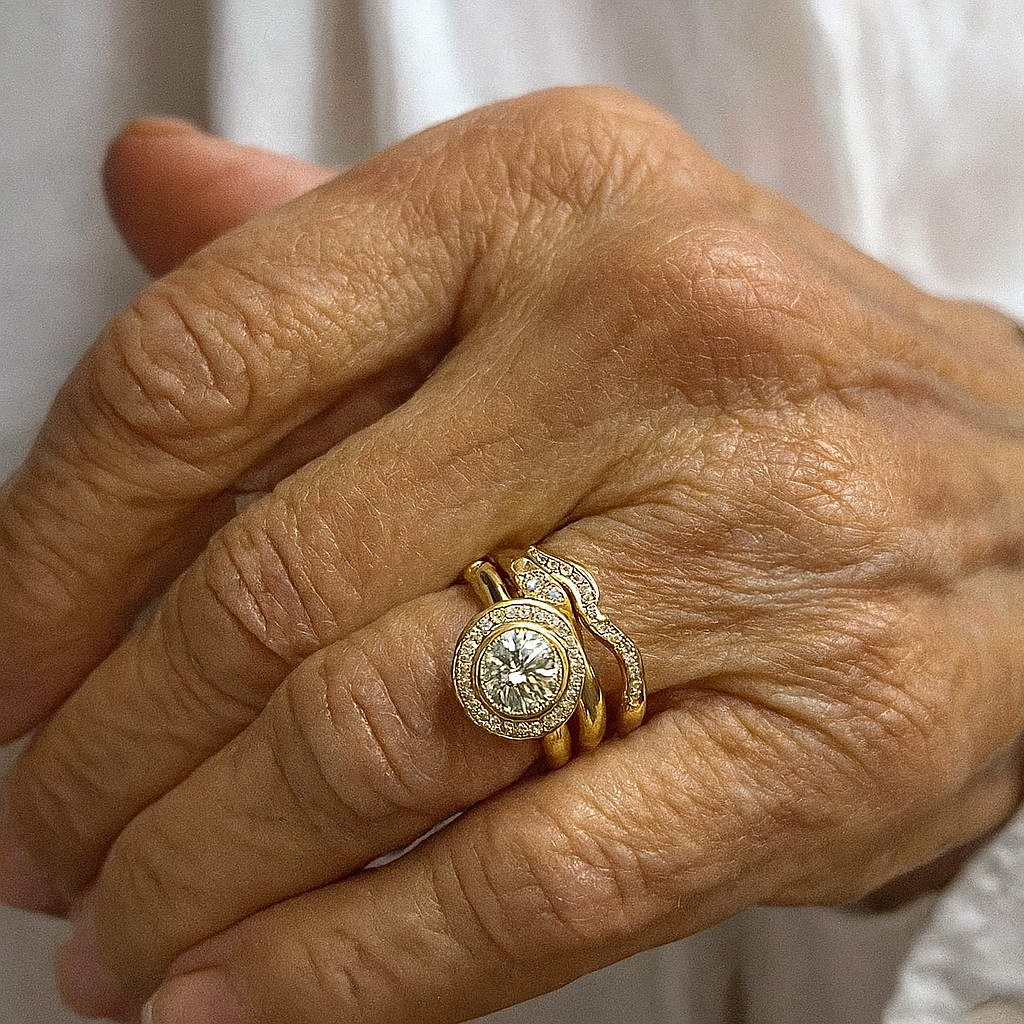 Vintage Zirconia Ring Pack