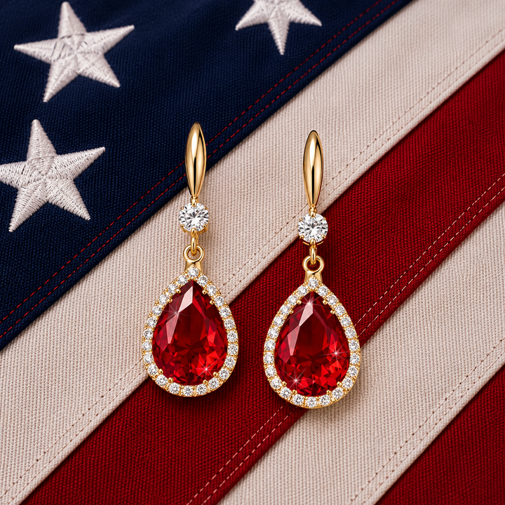 the scarlet earrings
