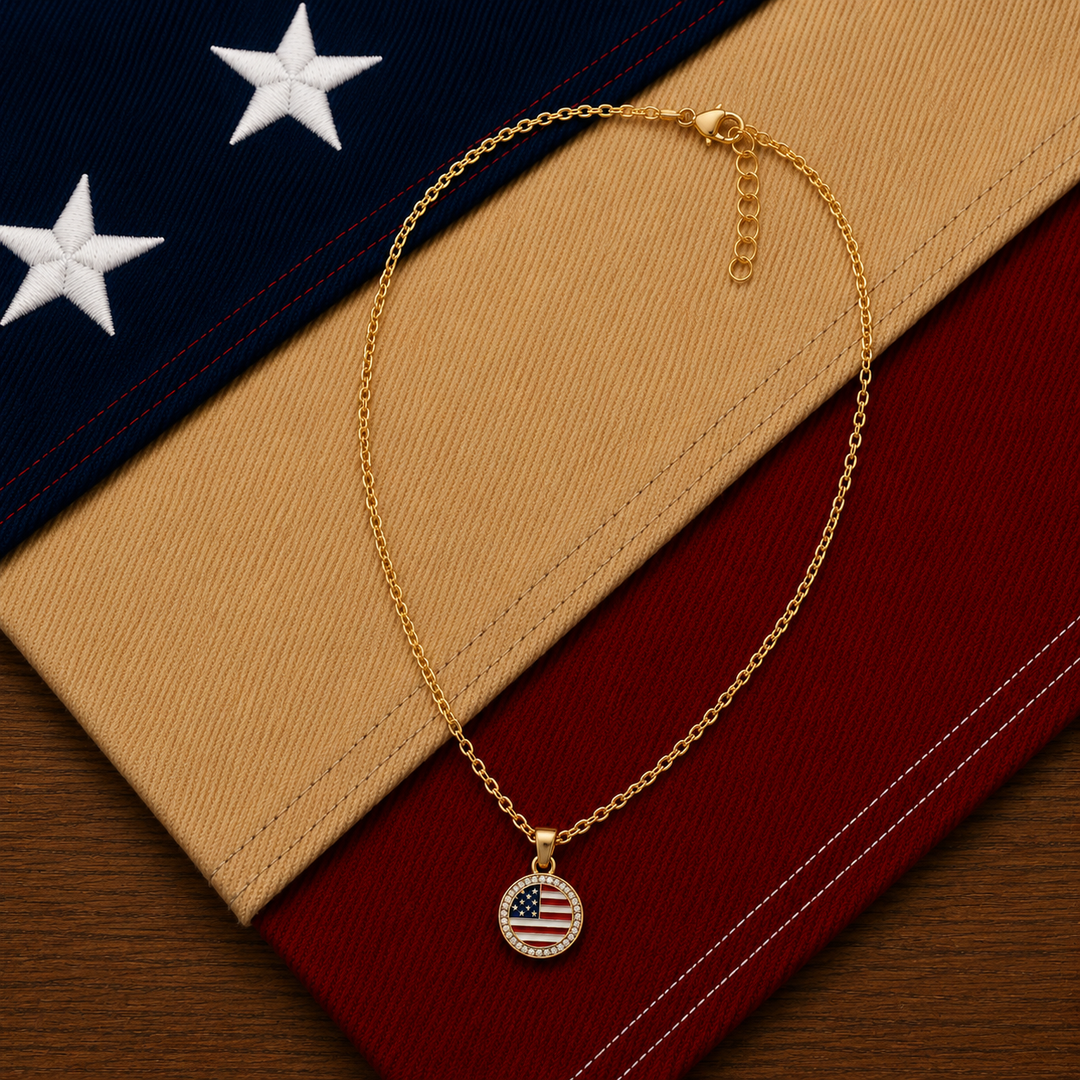 the america 250 necklace