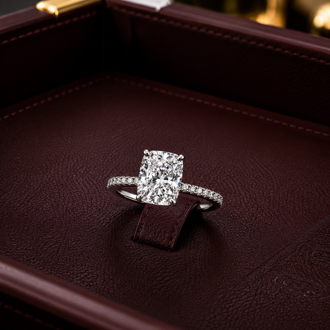 Celestine | Diamonds Ring