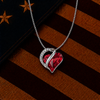 the patriot's flame necklace