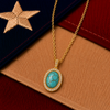 the liberty's torch necklace