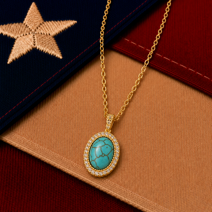 the liberty's torch necklace