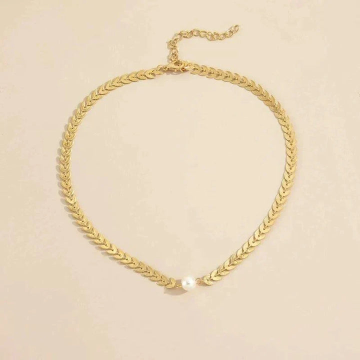 Greek Pearl Necklace