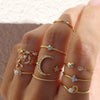 10 Pack of Bohemian Rings