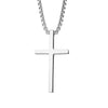 Bezel Cross Necklace