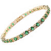 Emerald Trio Tennis Bracelet