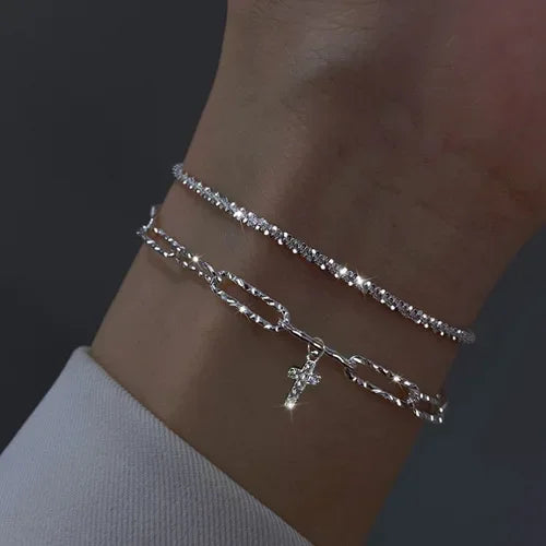 Cross Bracelet Set