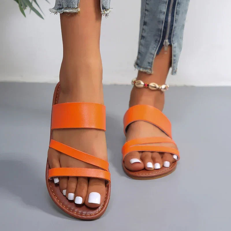 Grace™ - Casual and Comfortable Flat Sandals