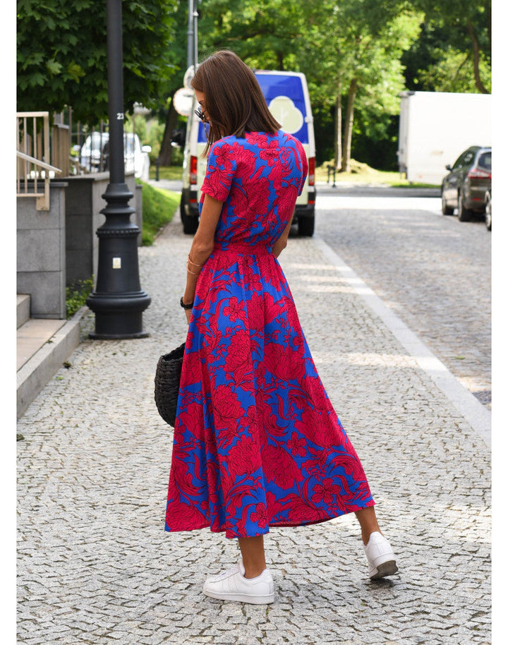 Yasmine | Stylish V-Deep Dress