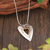 Vintage Heart Pendant Necklace