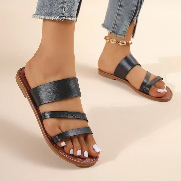 Grace™ - Casual and Comfortable Flat Sandals
