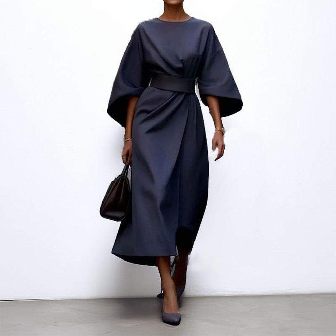 Eldra™ | Maxi Dress with Batwing Sleeves