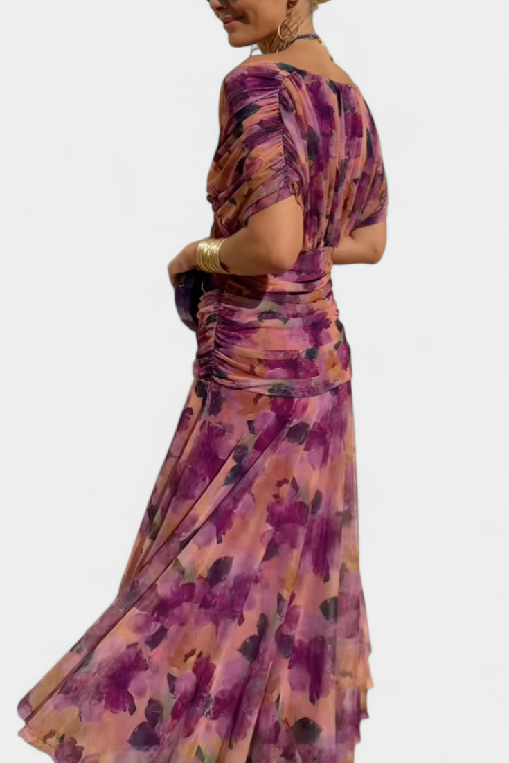 Evira - Elegant Off-Shoulder Dress