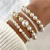 Quattro Pearl Bracelet Set | Perlume