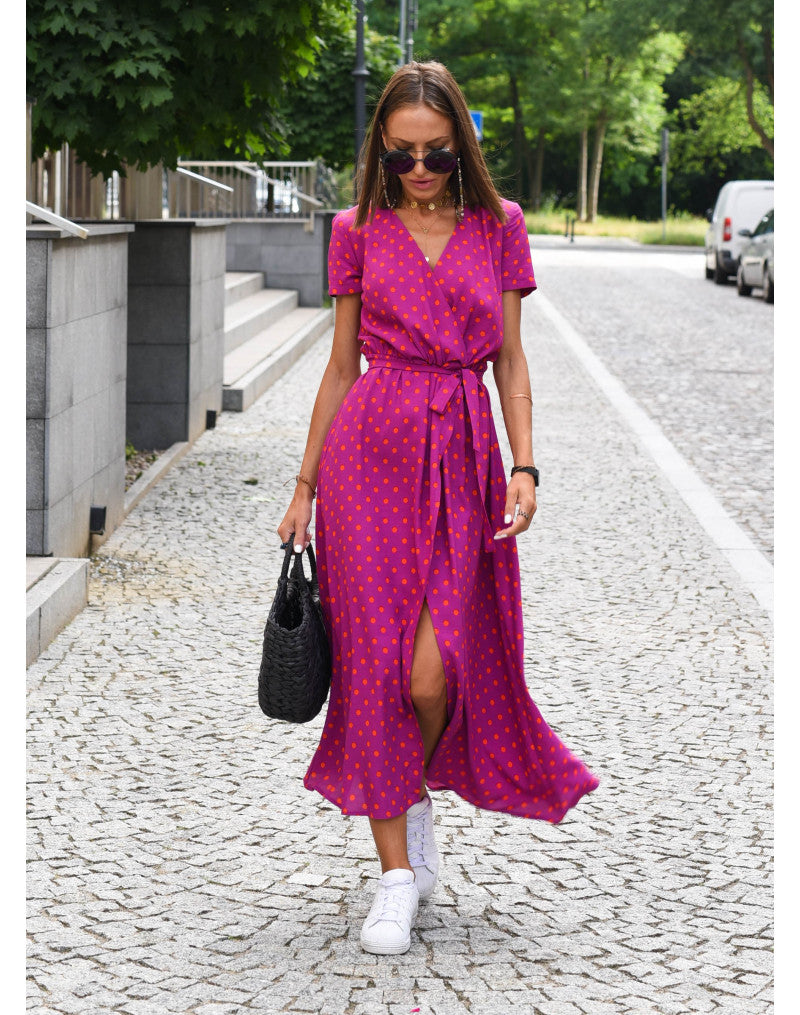 Yasmine | Stylish V-Deep Dress