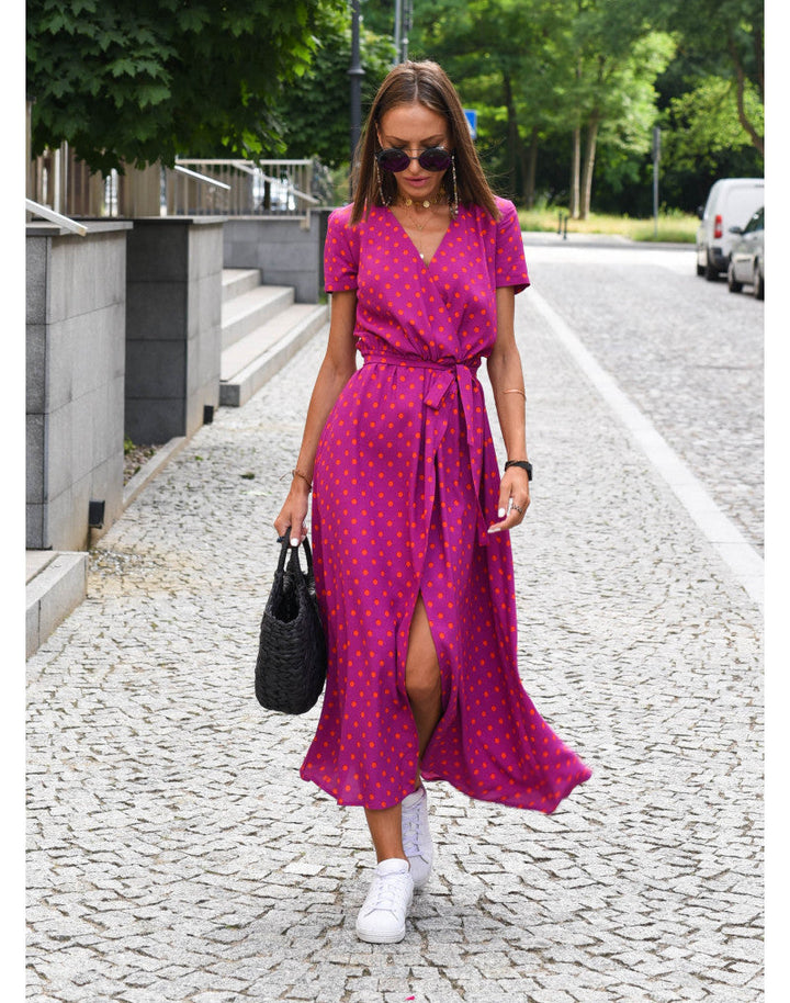 Yasmine | Stylish V-Deep Dress