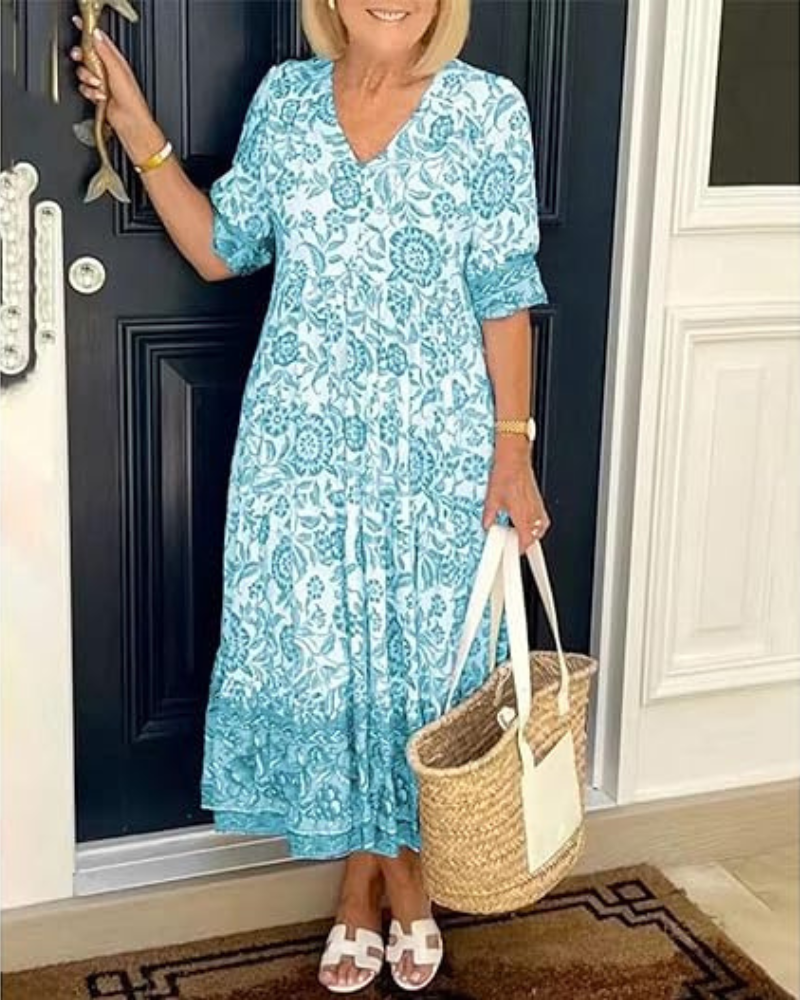 Isle | Maxi Boho Dress - Effortless Beauty