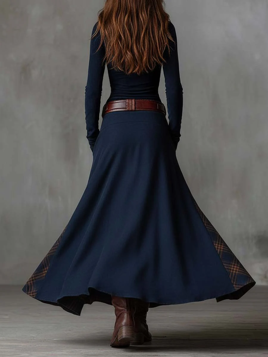 Fiona | Elegant Vintage Maxi Dress