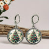 Vintage Christmas Tree Earrings