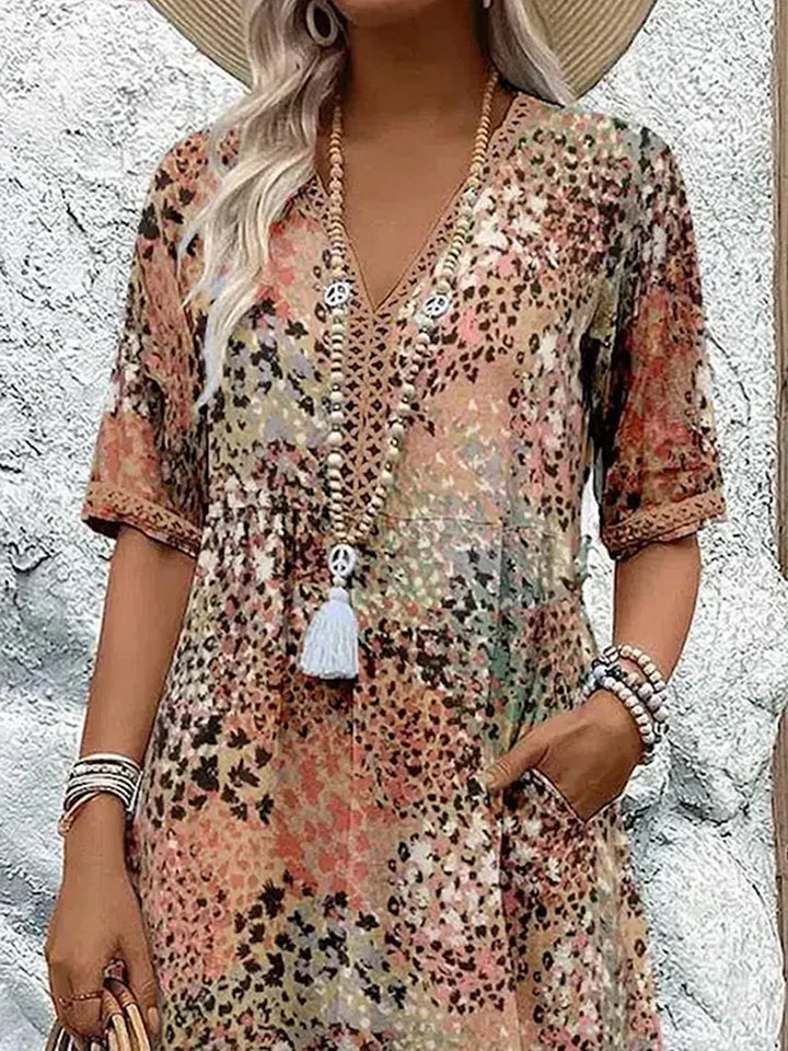 Vanessa | Boho Flattering Dress