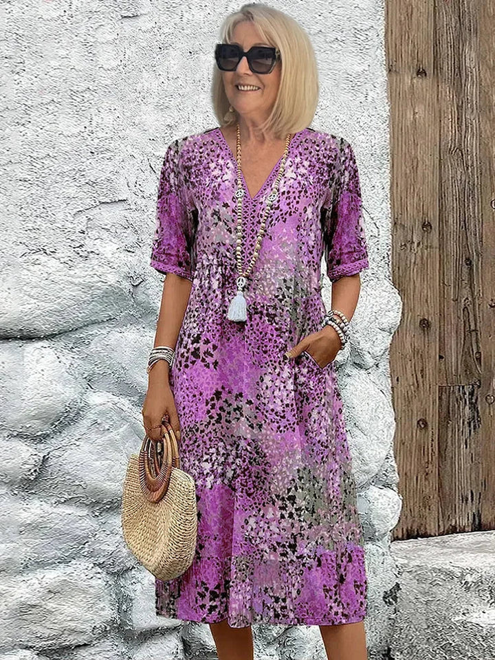 Vanessa | Boho Flattering Dress
