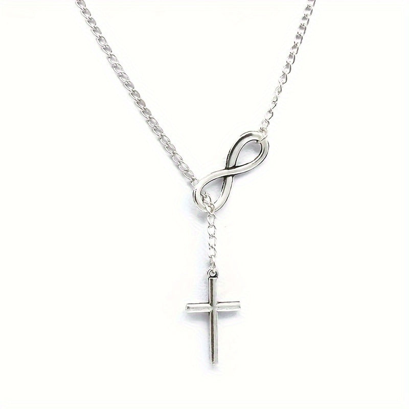 Eternal Cross Pendant Necklace