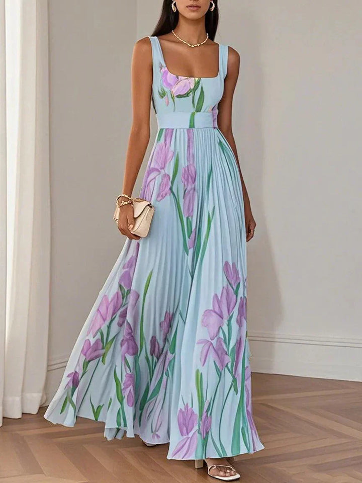 Isla | Elegant Floral Maxi Dress