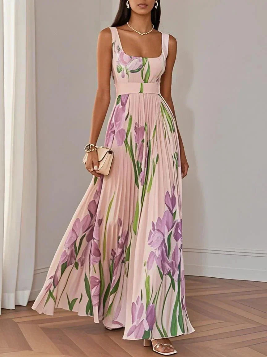 Isla | Elegant Floral Maxi Dress