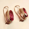 Vintage Black Stone Earring