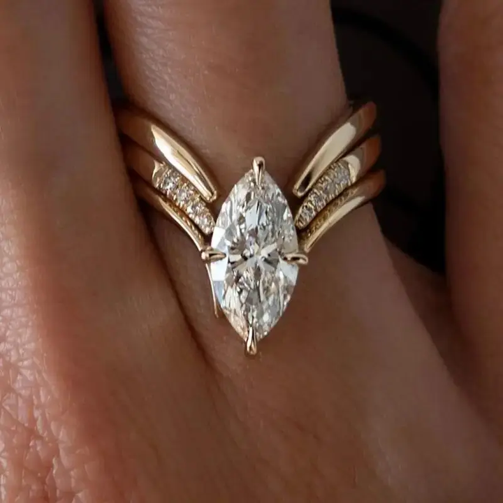 Drop Crown Ring